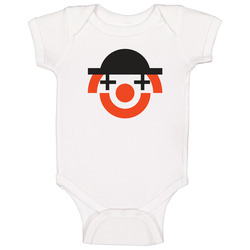 Happy Clown, T-Shirt, Circus, Logo, Conklin Shows romper Baby One Piece Happy Clown, T-Shirt, Circus, Logo, Conklin Shows romper Baby One Piece