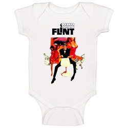 Movie 60s Action Comedy Spy Our Man Flint romper Baby One Piece