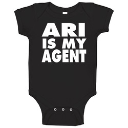 Ari Is My Agent Funny Entourage romper Baby One Piece