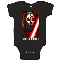 Star Wars Darth Nihil Nihilus Lord Of Hunger Sith romper Baby One Piece