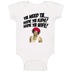 Hide Ya Kids Bed Intruder Antoine Dodson Funny romper Baby One Piece Hide Ya Kids Bed Intruder Antoine Dodson Funny romper Baby One Piece