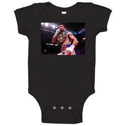 Manny Pacquiao Champion Welterweight Boxing romper Baby One Piece Manny Pacquiao Champion Welterweight Boxing romper Baby One Piece