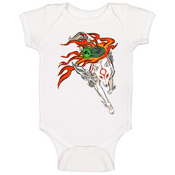 Okami romper Baby One Piece Okami romper Baby One Piece