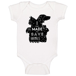 Veterinary I Was Made To Save Animals romper Baby One Piece Veterinary I Was Made To Save Animals romper Baby One Piece