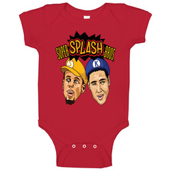 Super Splash Bros romper Baby One Piece
