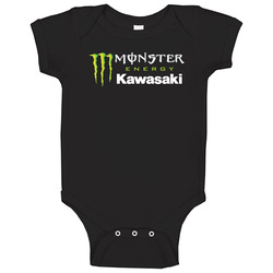 New Racing Energy Kawasaki Motor Standard Black T- S To 5xl romper Baby One Piece