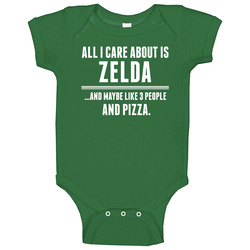 All I Care About Is Zelda Funny Name romper Baby One Piece All I Care About Is Zelda Funny Name romper Baby One Piece