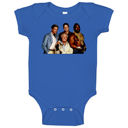 The A Team 80s Retro Tv Show romper Baby One Piece