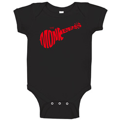 The Monk Black romper Baby One Piece The Monk Black romper Baby One Piece