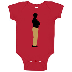 Jim Harbaugh Khaki San Francisco Football Sport romper Baby One Piece Jim Harbaugh Khaki San Francisco Football Sport romper Baby One Piece