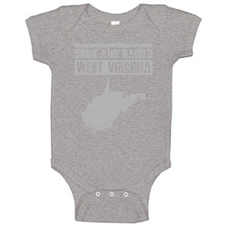 Born and Rasied Vintage West Virginia T-Shirt - West Virginia is My Home State romper Baby One Piece Born and Rasied Vintage West Virginia T-Shirt - West Virginia is My Home State romper Baby One Piece