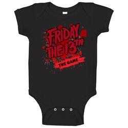Friday The 13th - The Game T Shirt Gamer Horror Video Game Movie Top romper Baby One Piece Friday The 13th - The Game T Shirt Gamer Horror Video Game Movie Top romper Baby One Piece
