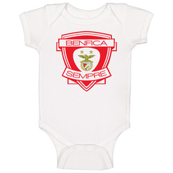 Benfica Sempre Portugese Soccer Football Logo romper Baby One Piece Benfica Sempre Portugese Soccer Football Logo romper Baby One Piece