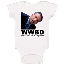 What Would Bobby Do Law And Order Criminal Intent romper Baby One Piece