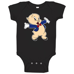 Porky Pig Cartoon Classic romper Baby One Piece Porky Pig Cartoon Classic romper Baby One Piece