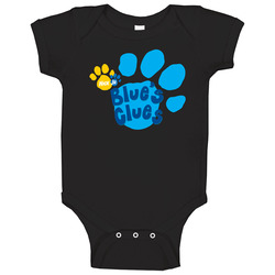Nick Jr Blue's Clues Cartoon romper Baby One Piece Nick Jr Blue's Clues Cartoon romper Baby One Piece