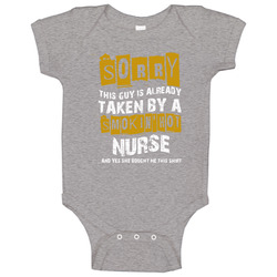 Sorry Nurse romper Baby One Piece Sorry Nurse romper Baby One Piece