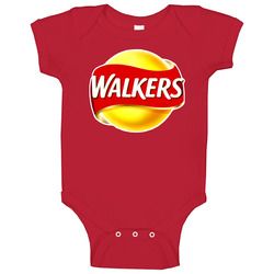 Walker Crisps Potato Chips United Kingdom romper Baby One Piece Walker Crisps Potato Chips United Kingdom romper Baby One Piece
