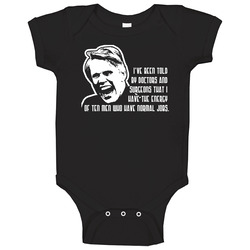 Gary Busey Normal Jobs Quote romper Baby One Piece Gary Busey Normal Jobs Quote romper Baby One Piece