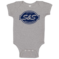 S&s Cycle Proven Performance Logo romper Baby One Piece