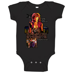 Savage Streets Cult Movie romper Baby One Piece Savage Streets Cult Movie romper Baby One Piece