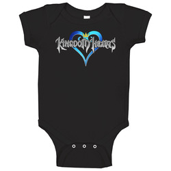 Kingdom Hearts Logo D88ujs romper Baby One Piece Kingdom Hearts Logo D88ujs romper Baby One Piece