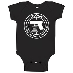 Glok 2 Hitam romper Baby One Piece Glok 2 Hitam romper Baby One Piece