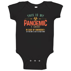 Pandemic Toilet romper Baby One Piece Pandemic Toilet romper Baby One Piece