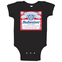 Budweiser 7 romper Baby One Piece Budweiser 7 romper Baby One Piece