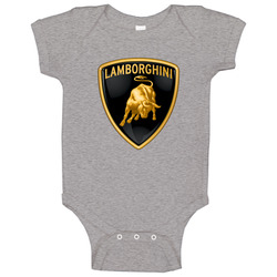 Lamborghini Logo romper Baby One Piece Lamborghini Logo romper Baby One Piece