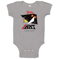 Baby Bat Kite, T-Shirt, Retro, Toy, Gayla, Halloween, Fun, Flying, Kids romper Baby One Piece Baby Bat Kite, T-Shirt, Retro, Toy, Gayla, Halloween, Fun, Flying, Kids romper Baby One Piece