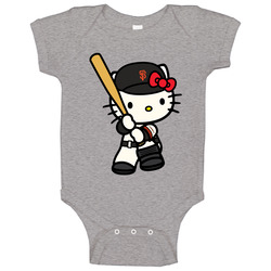 Hello Kitty San Francisco Giants Shirts, Hello Kitty Sports Team Shirts romper Baby One Piece Hello Kitty San Francisco Giants Shirts, Hello Kitty Sports Team Shirts romper Baby One Piece