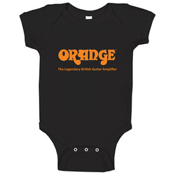 Orange The Legendary British Guitar Amplifier romper Baby One Piece Orange The Legendary British Guitar Amplifier romper Baby One Piece