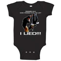 80s Movie Commando I Lied romper Baby One Piece 80s Movie Commando I Lied romper Baby One Piece