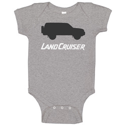 80 Series Land Cruiser Wagon romper Baby One Piece 80 Series Land Cruiser Wagon romper Baby One Piece