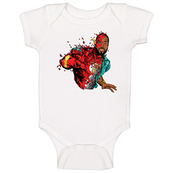 Dwayne Wade Flash Basketball Miami romper Baby One Piece
