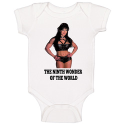 Chyna Ninth Wonder Of The World Wrestling Tribute romper Baby One Piece Chyna Ninth Wonder Of The World Wrestling Tribute romper Baby One Piece