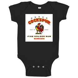 Super Beer Cockspur Rum romper Baby One Piece Super Beer Cockspur Rum romper Baby One Piece