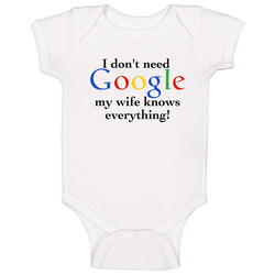 Husband & Wife Funny White romper Baby One Piece Husband & Wife Funny White romper Baby One Piece