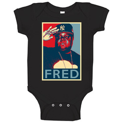 Fred The Godson Rip Memorial Hope Poster Rapper Fan romper Baby One Piece