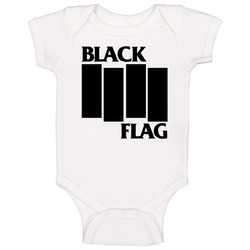Blackflagmit romper Baby One Piece Blackflagmit romper Baby One Piece