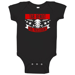 Tab Benoit For President Guitarist Music Player Election Parody Fan romper Baby One Piece Tab Benoit For President Guitarist Music Player Election Parody Fan romper Baby One Piece