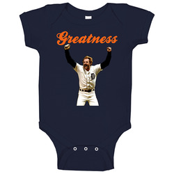 Kirk Gibson Detroit 1984 World Series romper Baby One Piece Kirk Gibson Detroit 1984 World Series romper Baby One Piece