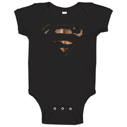 Smallville Clark Kent Logo Tee romper Baby One Piece Smallville Clark Kent Logo Tee romper Baby One Piece