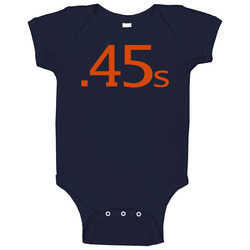 Houston Colt 45s Logo Retro Baseball romper Baby One Piece Houston Colt 45s Logo Retro Baseball romper Baby One Piece