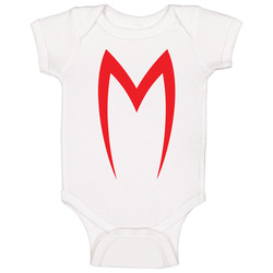 Speed Racer M Logo Japanese Racing Cartoon romper Baby One Piece Speed Racer M Logo Japanese Racing Cartoon romper Baby One Piece