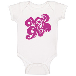 Moby Grape White romper Baby One Piece