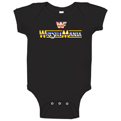 Wwf Wrestlemania romper Baby One Piece Wwf Wrestlemania romper Baby One Piece