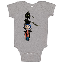 Coraline Movie romper Baby One Piece Coraline Movie romper Baby One Piece