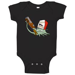 Early Cuyler Squidbillies Flat romper Baby One Piece Early Cuyler Squidbillies Flat romper Baby One Piece